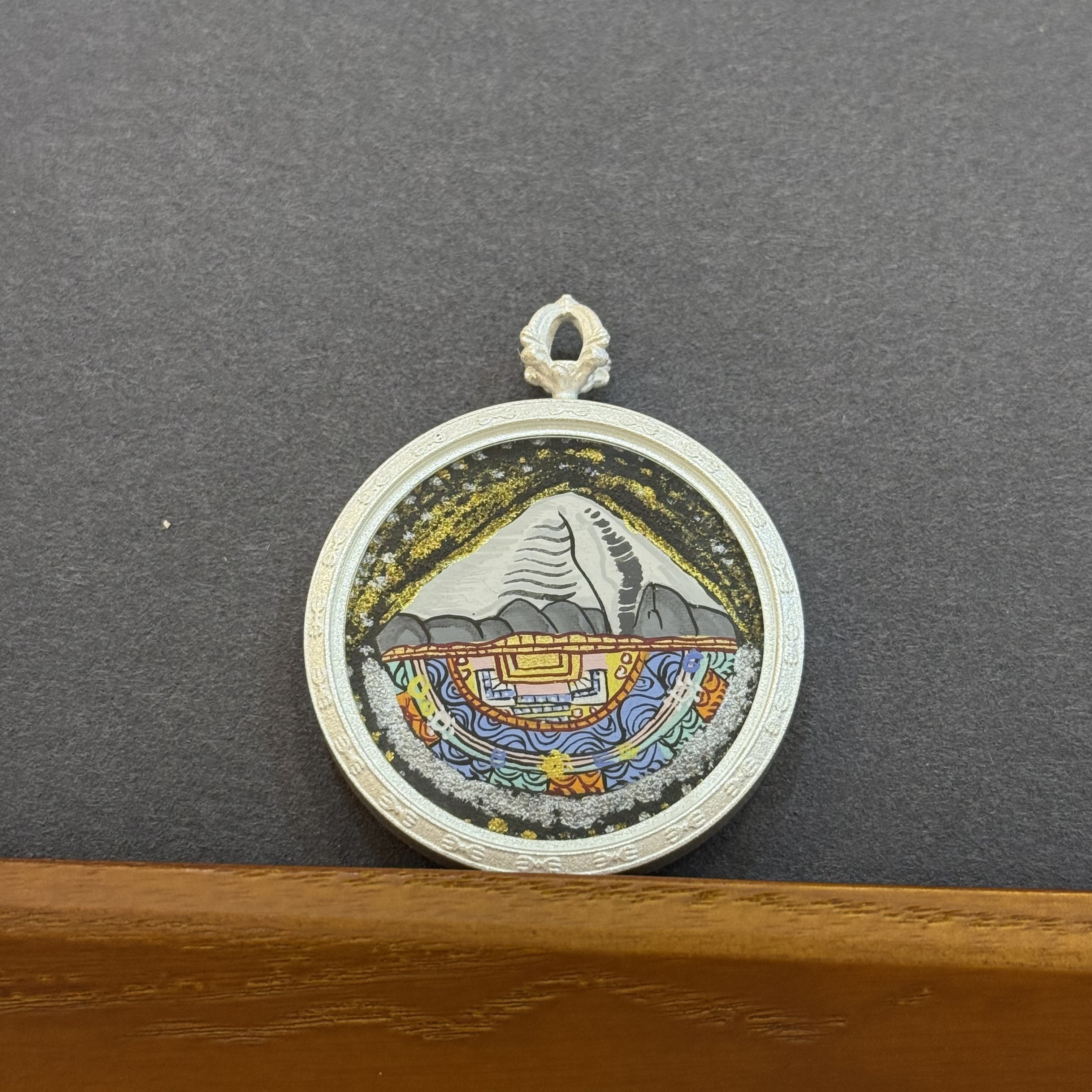 冈仁波齐山-纯手绘唐卡拉萨直发 