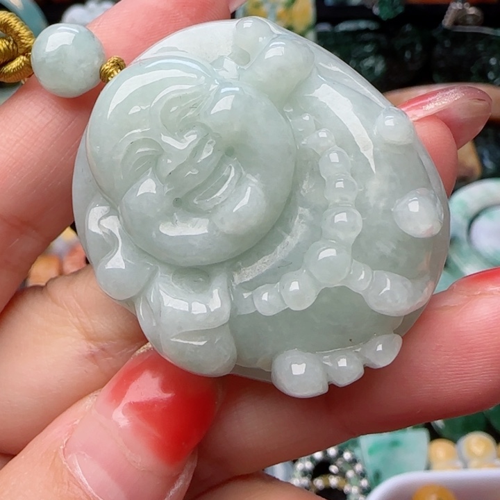 翡翠颈饰未镶嵌?****?天然A货