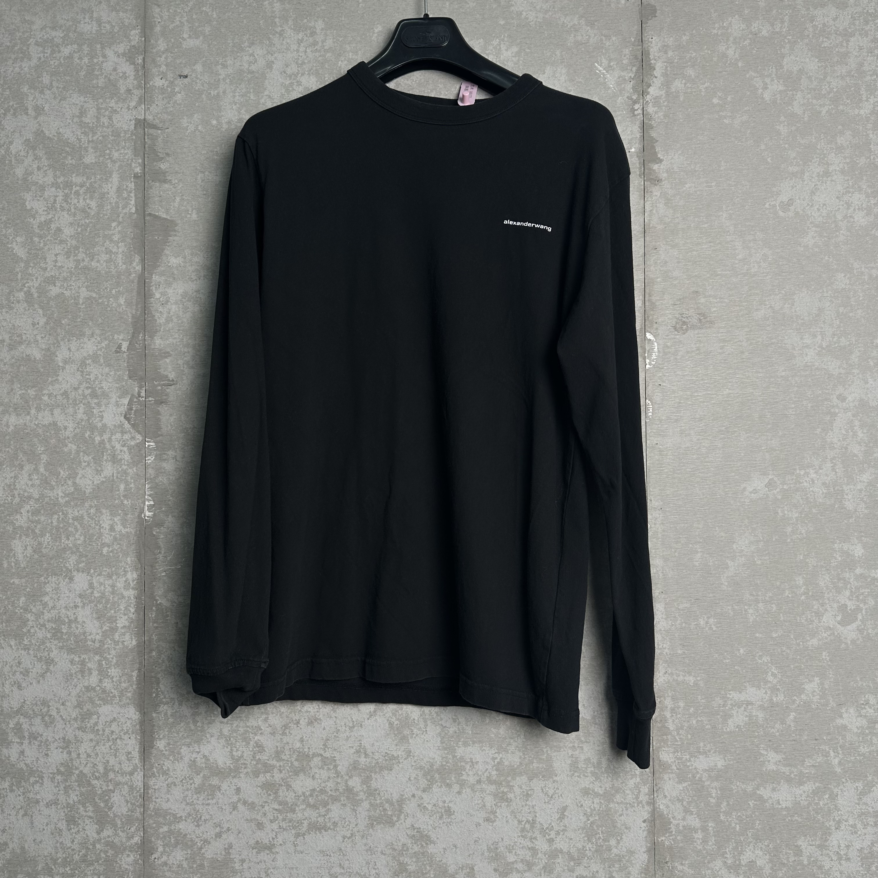 未使用 WE11 DONE S*1/大王字母印花圆领长袖/18177/JP