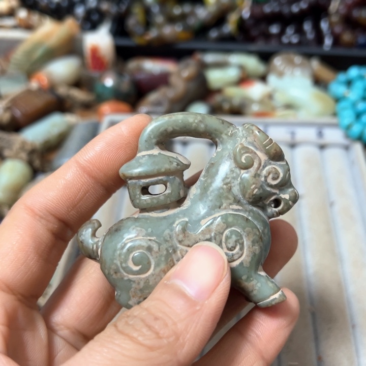 和田玉（糖玉）颈饰未镶嵌?****?