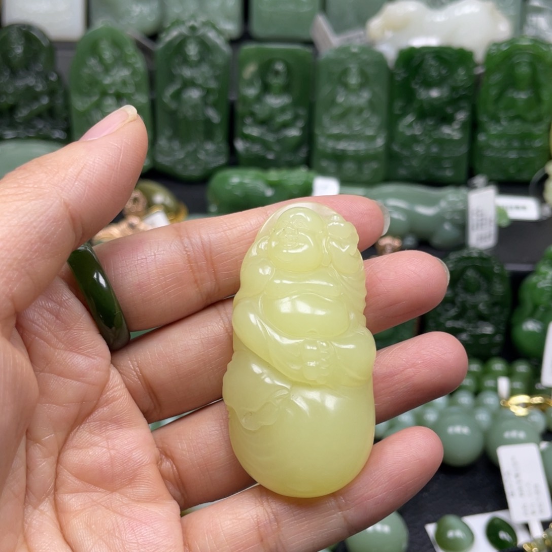 【闪购商品】和田玉挂件未镶嵌用****6