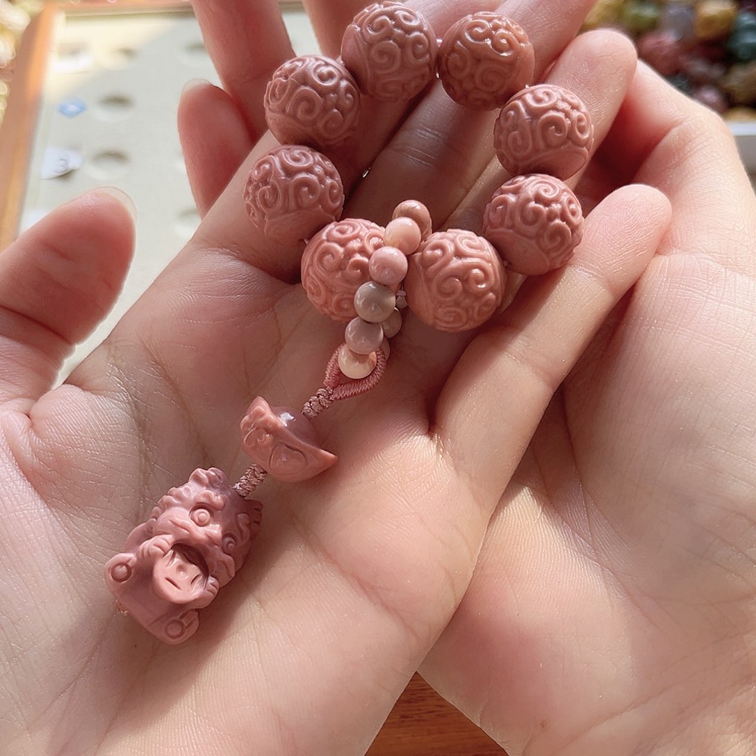 石英质玉手捻未镶嵌