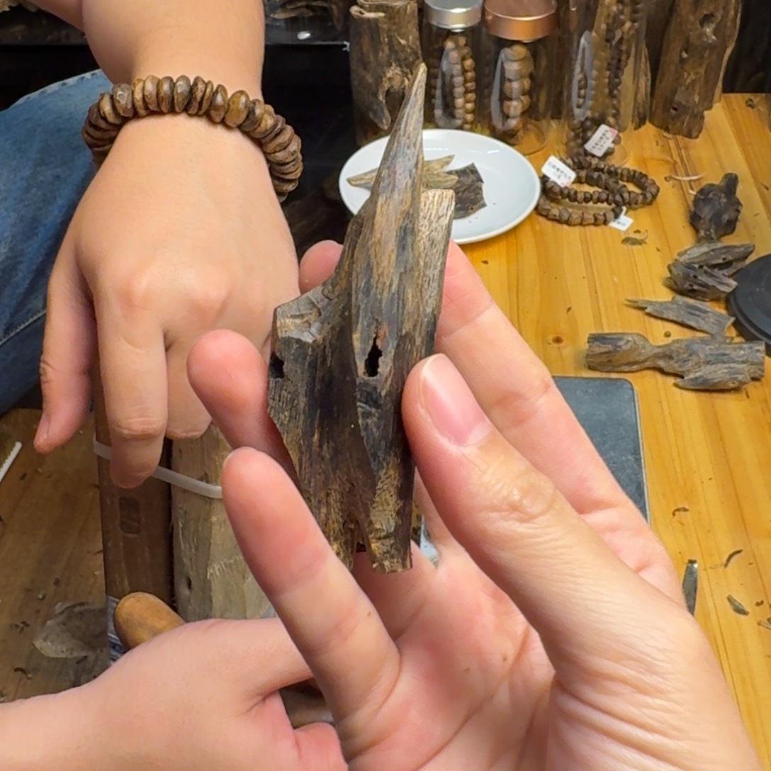 沉香沉香碎屑张勺子13克