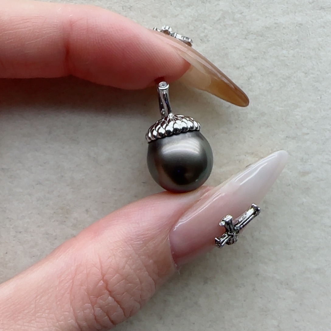 吊坠117海水珍珠银S925镶嵌