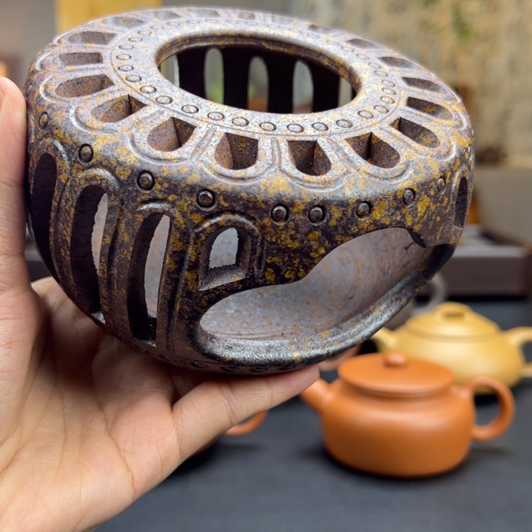 茶杯紫砂温壶器柴烧