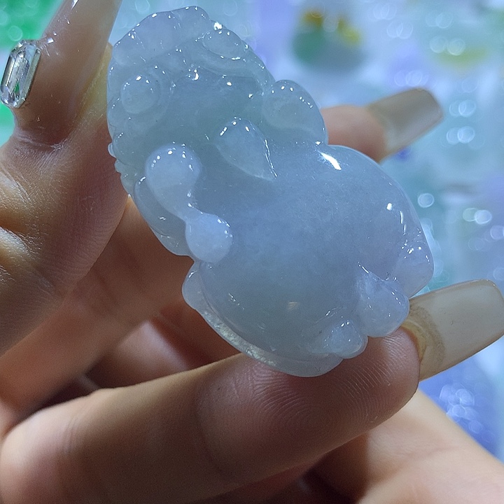 翡翠未镶嵌颈饰天然翡翠A货吊坠