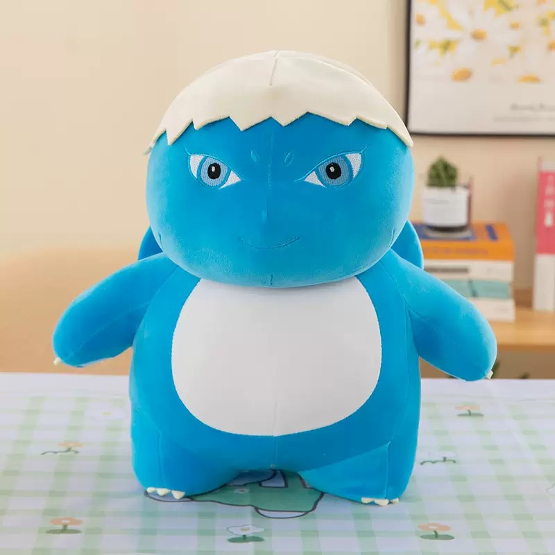 可爱毛绒玩具蓝色龙1个【40cm】（测量误差2~3cm）