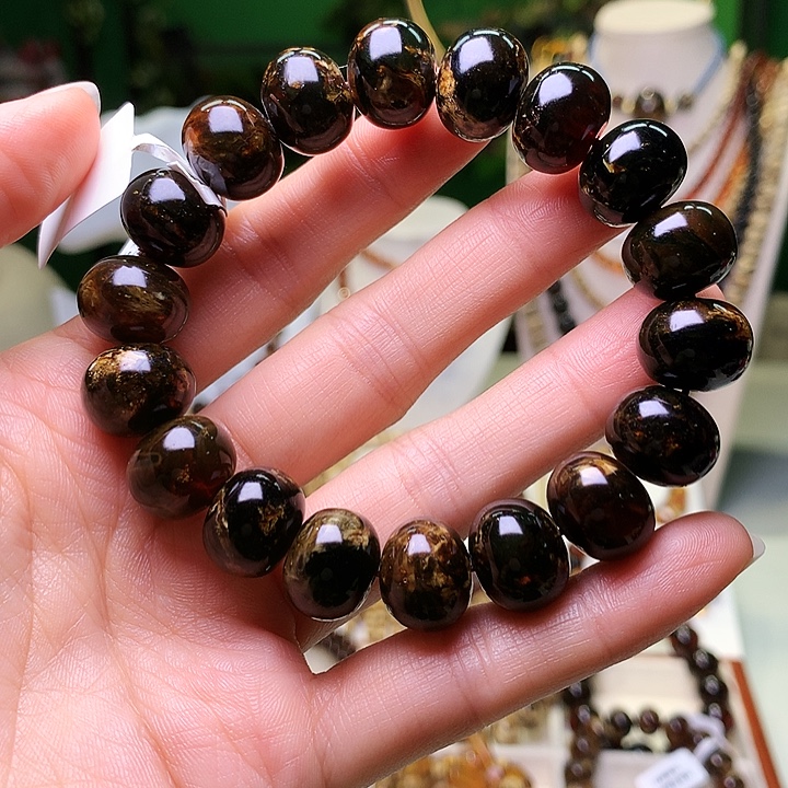 琥珀未镶嵌裸石抚顺琥珀14/翳王HR218