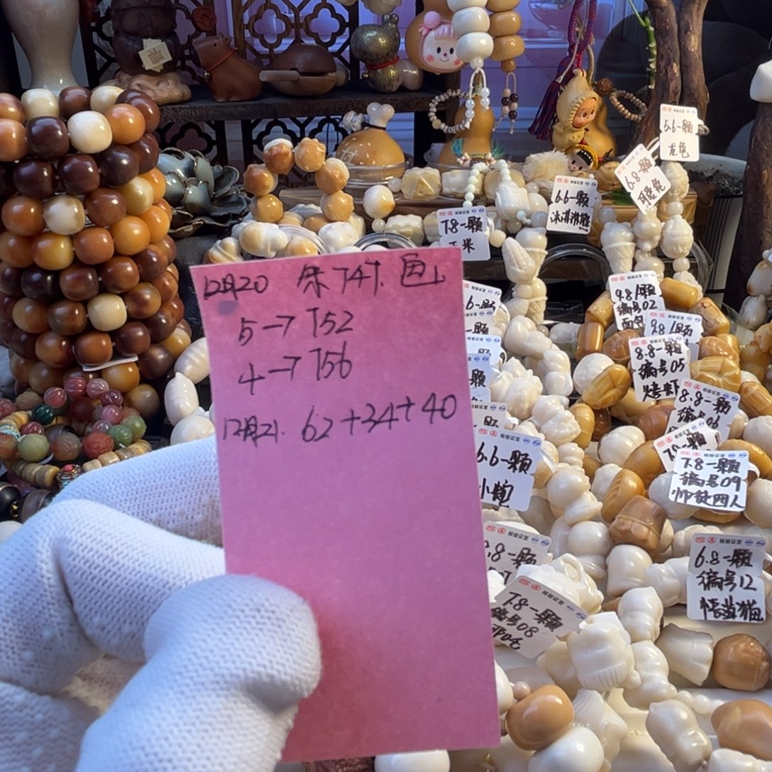 *****菩提根/象牙果手串画宝