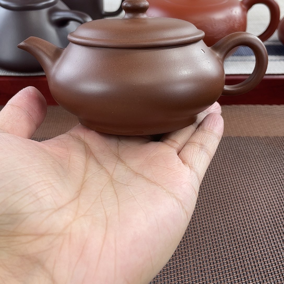 紫泥壶原矿紫泥明炉器型