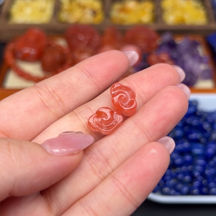 南红玛瑙未镶嵌吊坠(不含链)