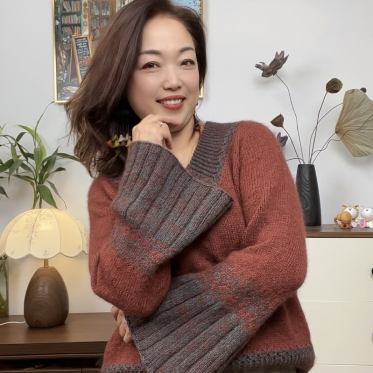 《漫步》手工羊毛编织线柔软舒适