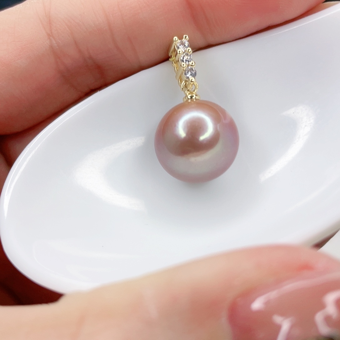 淡水珍珠颈饰合金