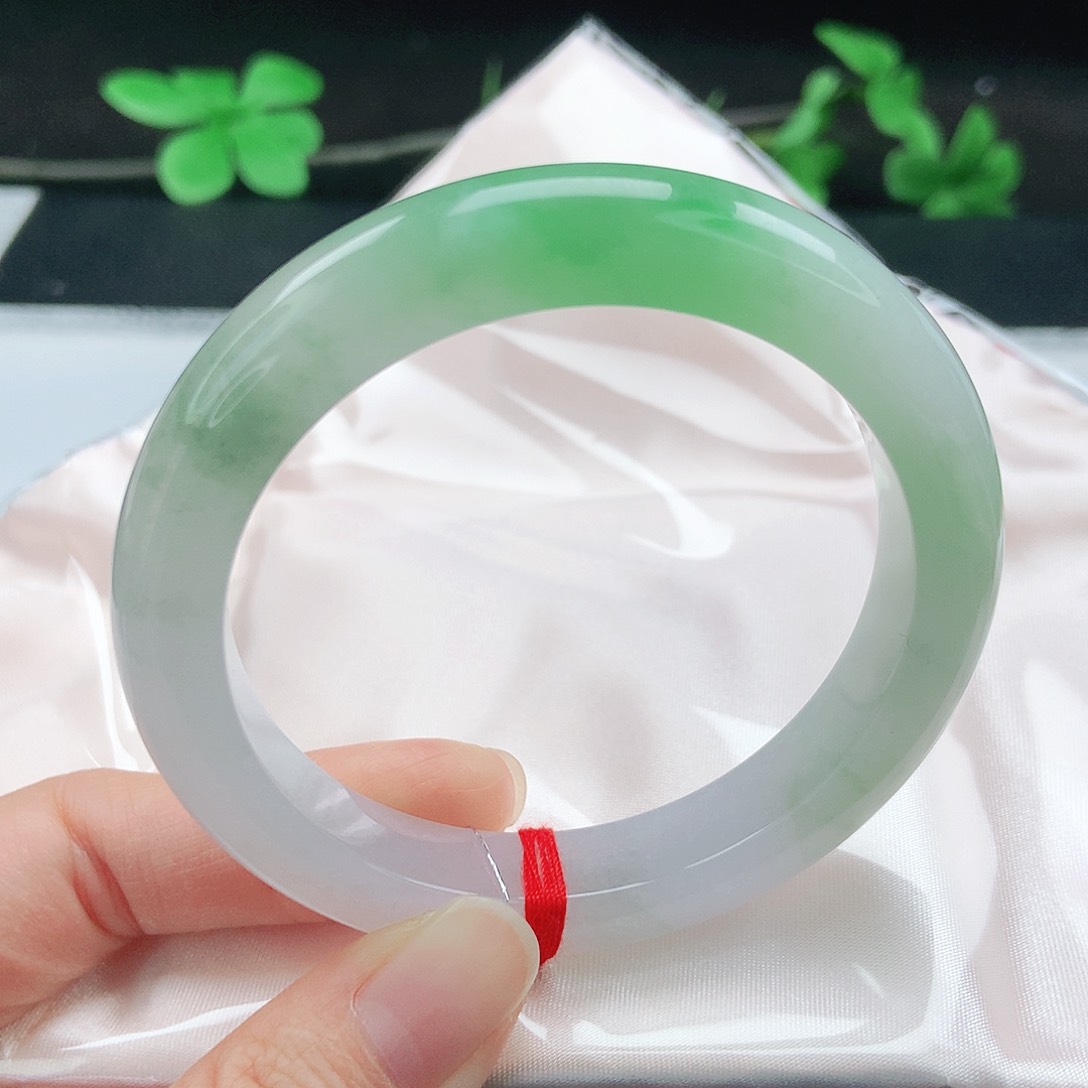 未镶嵌手镯翡翠57圈