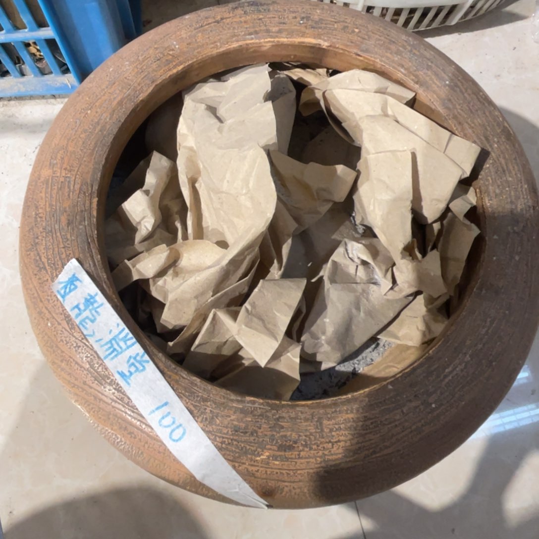 q****8大阪回流铜器摆件100