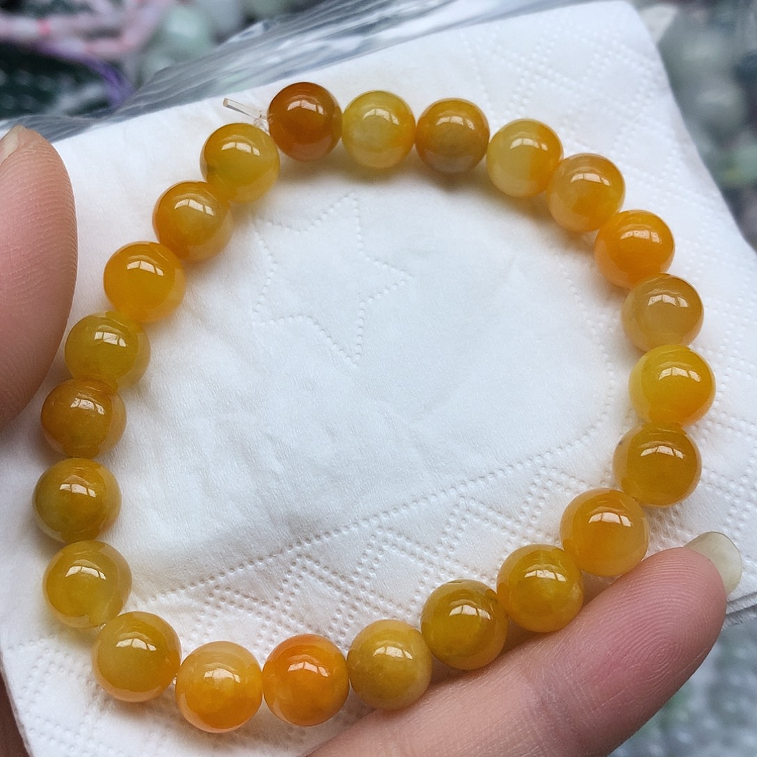 翡翠未镶嵌手链翡翠