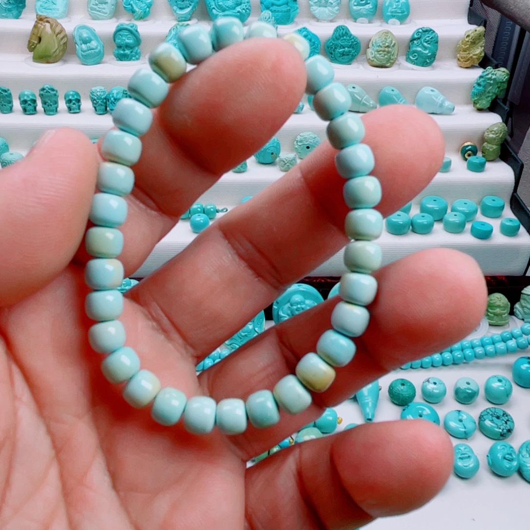 绿松石未镶嵌吊坠(不含链)