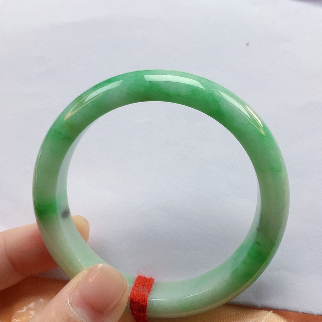 翡翠手镯未镶嵌53圈2138