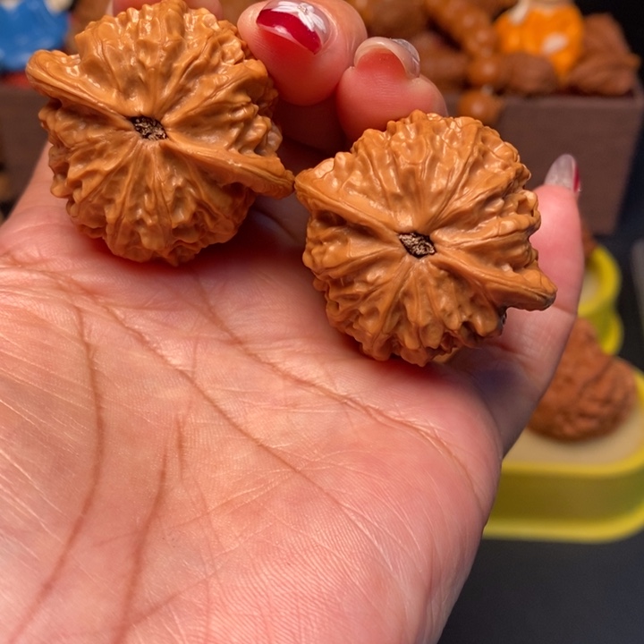 吊坠文玩核桃40全品金牛