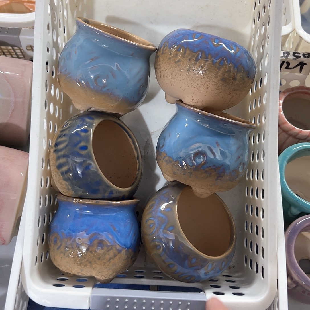 陶瓷多肉小花盆@@2075