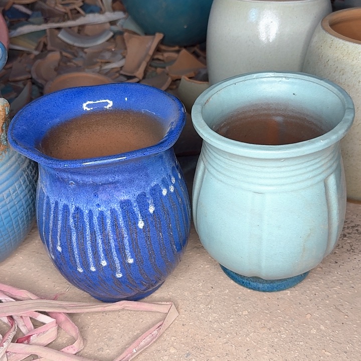 紫砂花盆微瑕花盆处理来啦