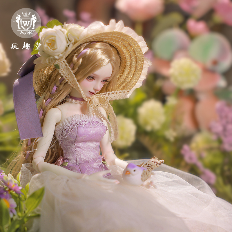 bjd4分JOYBJD正版娃娃四分织屿玩偶树脂贵族法式田园人形玩偶少女