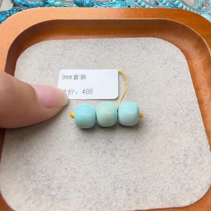 绿松石未镶嵌颈饰