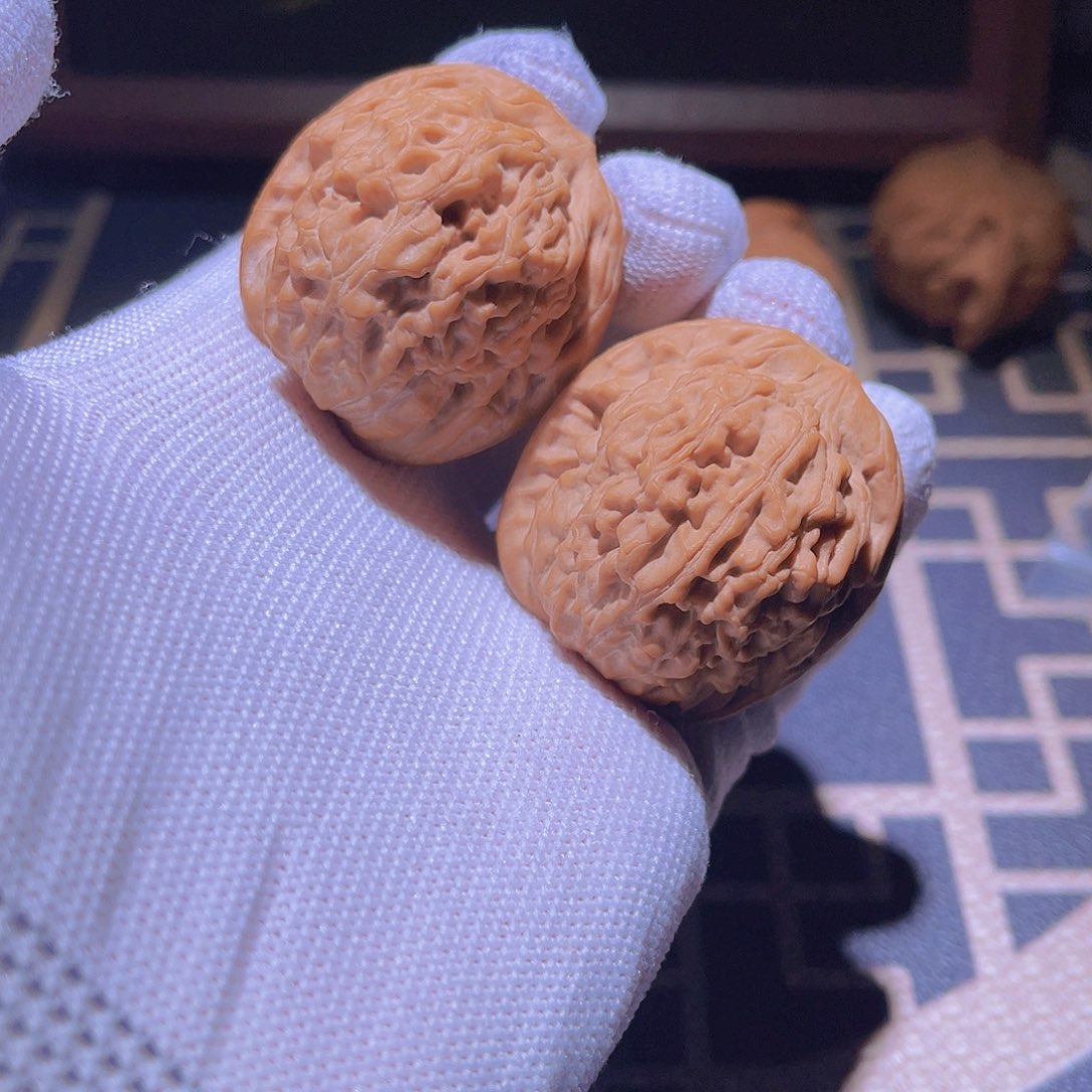 吊坠文玩核桃莲花