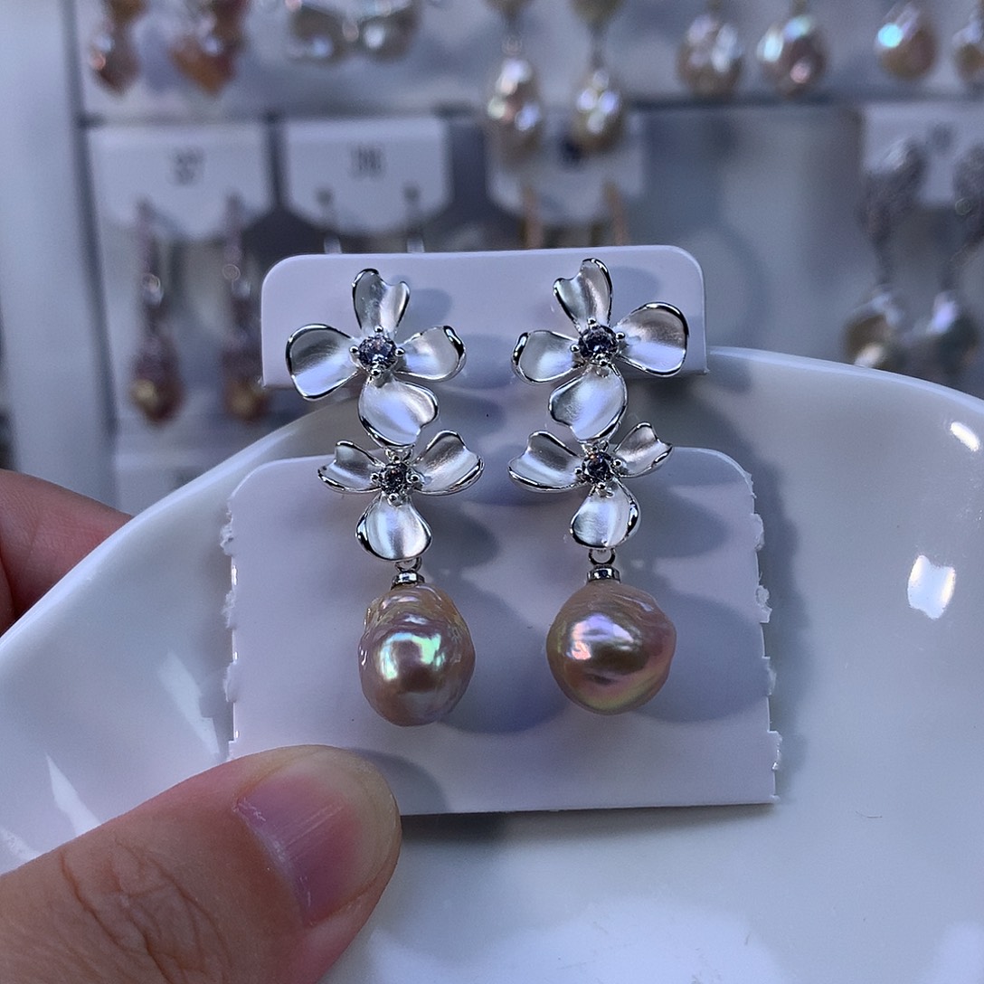 非金属合金福利耳饰4377