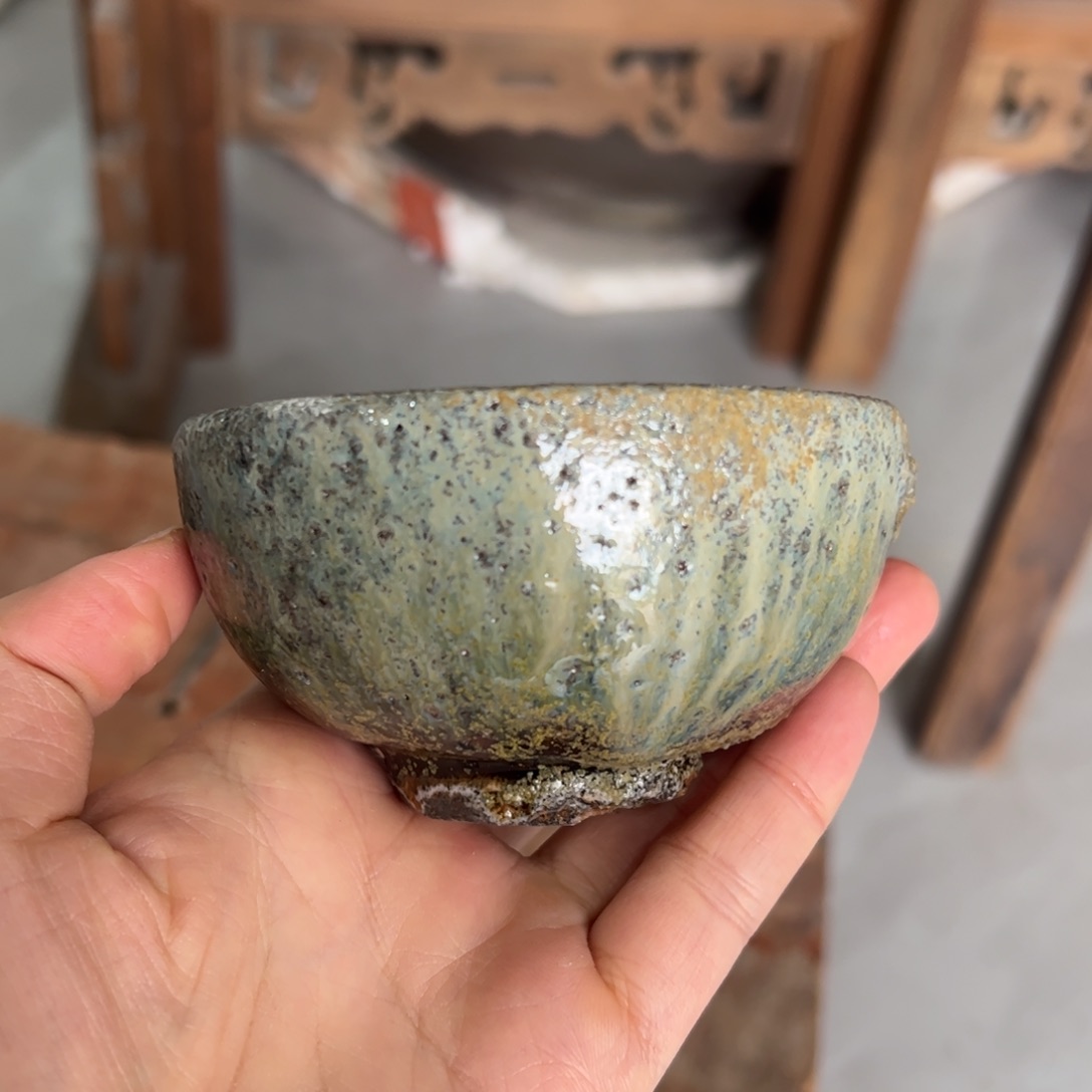 贵台龙窑柴烧茶杯A15