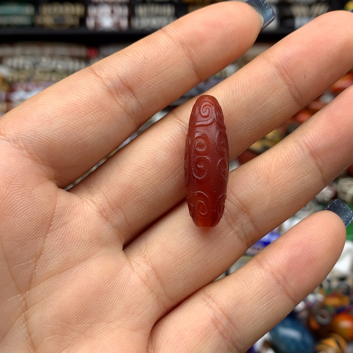 玛瑙/玉髓未镶嵌吊坠(赠链)