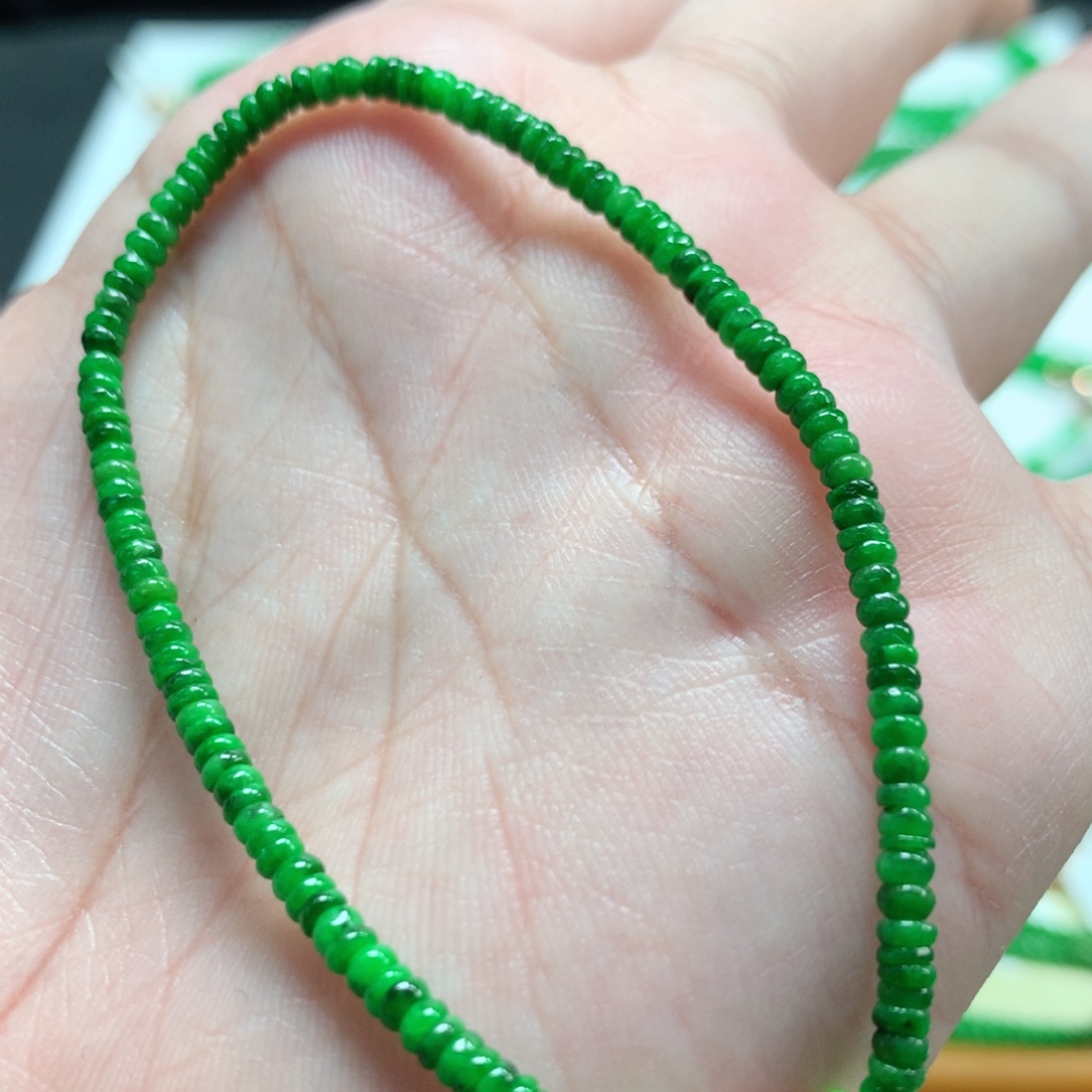 翡翠未镶嵌手链翡翠