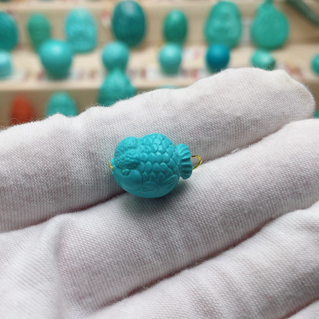 绿松石珠宝奇石未镶嵌K**G