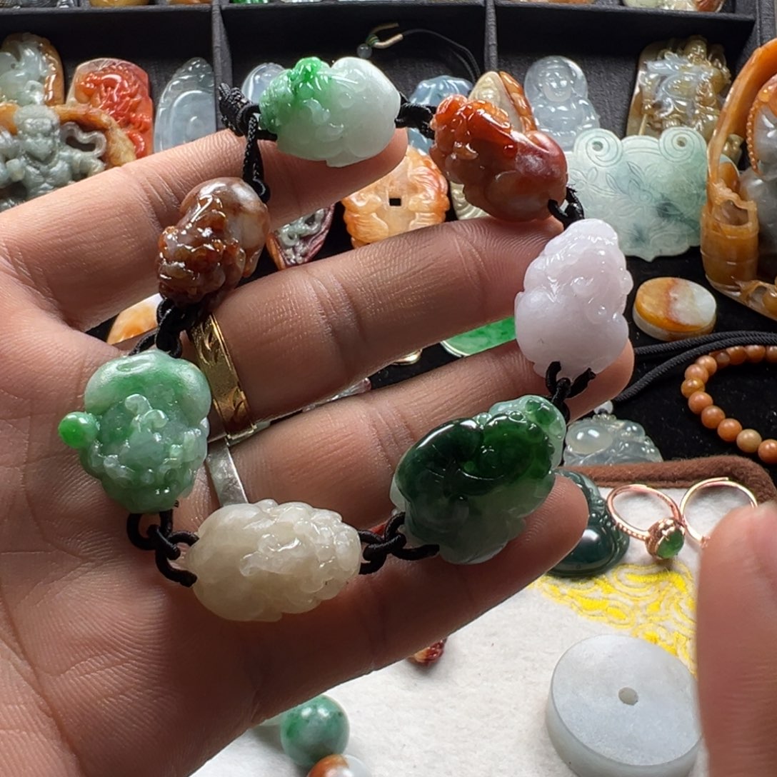 翡翠戒指未镶嵌战*&