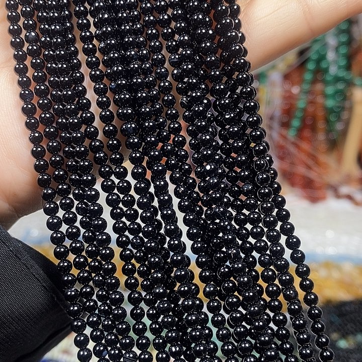 玛瑙/玉髓未镶嵌珠宝半成品玛瑙卡3mm（3条）