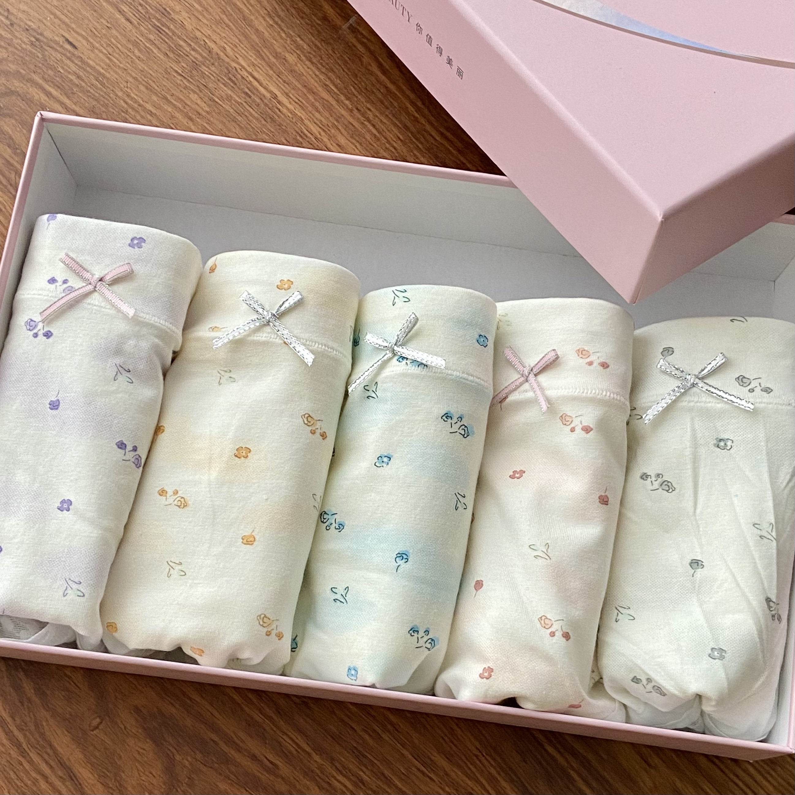 (五条装）婴格朗迪N02女童安全裤内裤防走光透气舒适