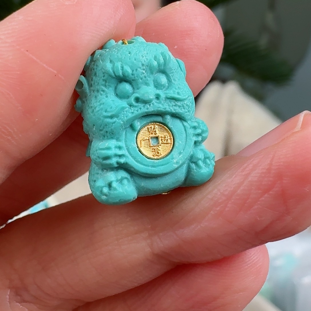 绿松石珠宝奇石未镶嵌