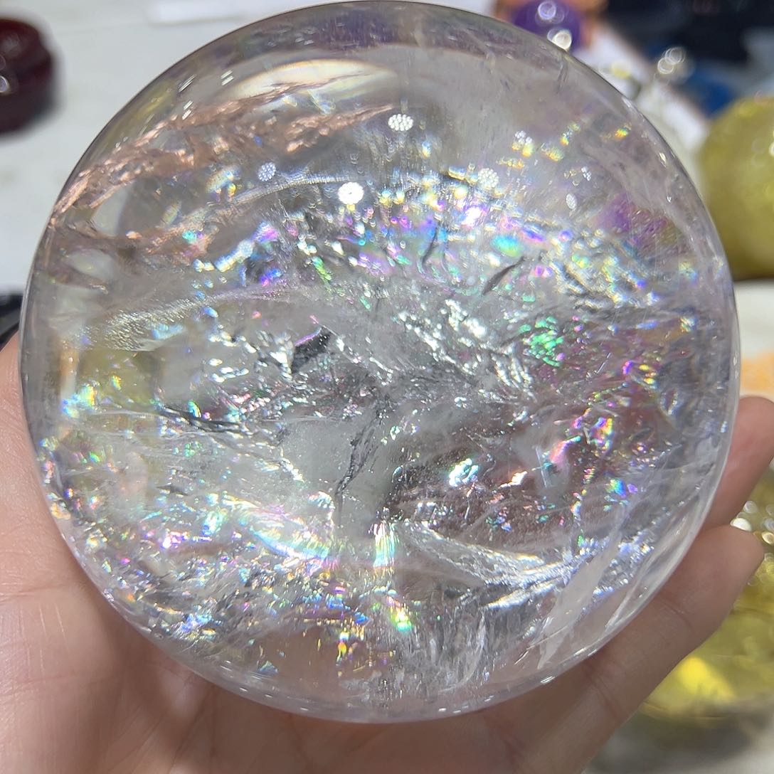 水晶水晶球摆件未镶嵌