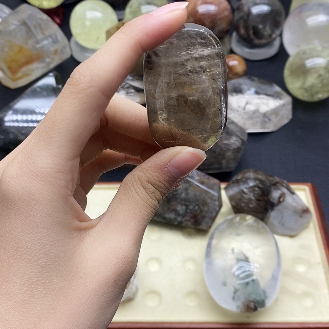 未镶嵌珠宝半成品水晶248水晶石