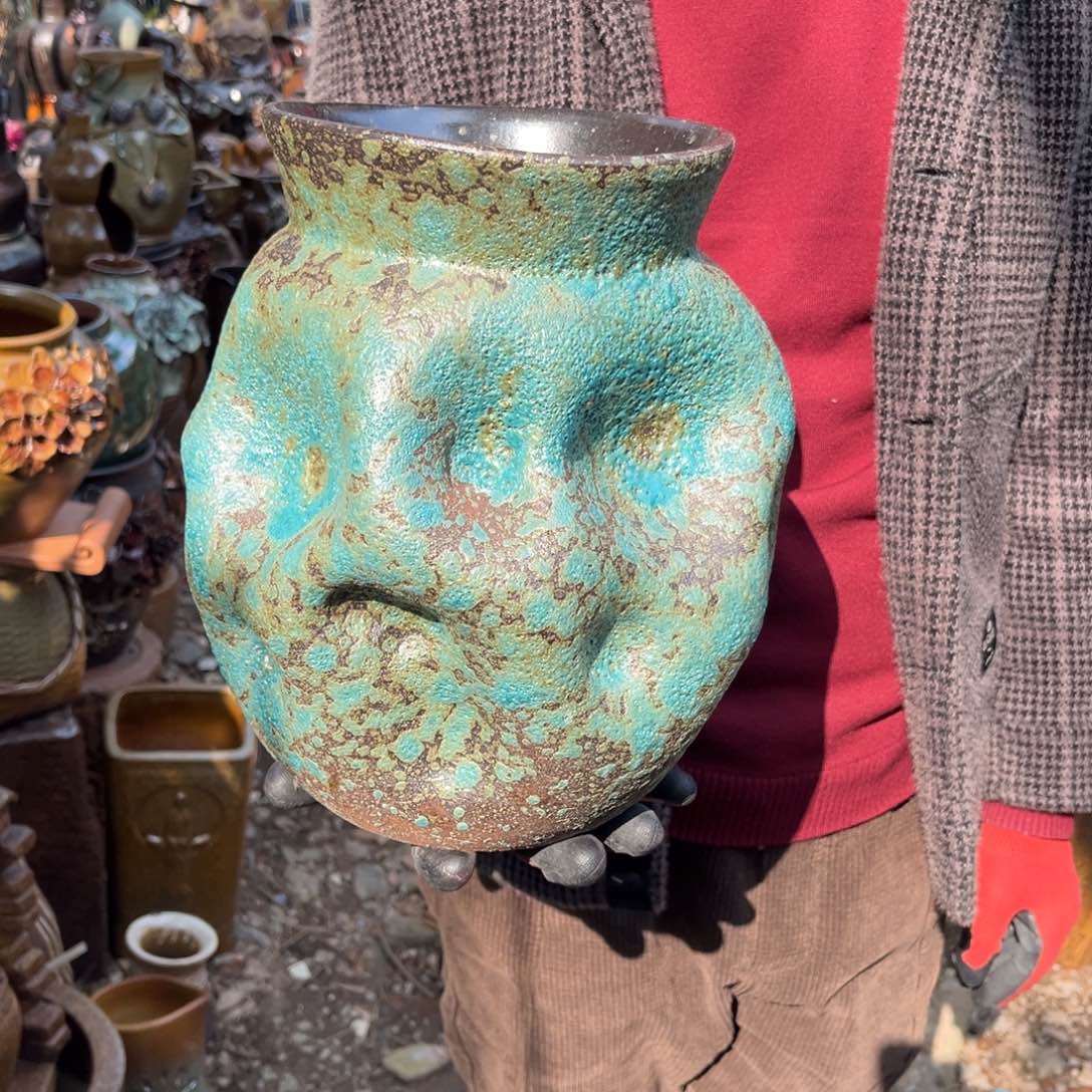 红陶高28口18有孔