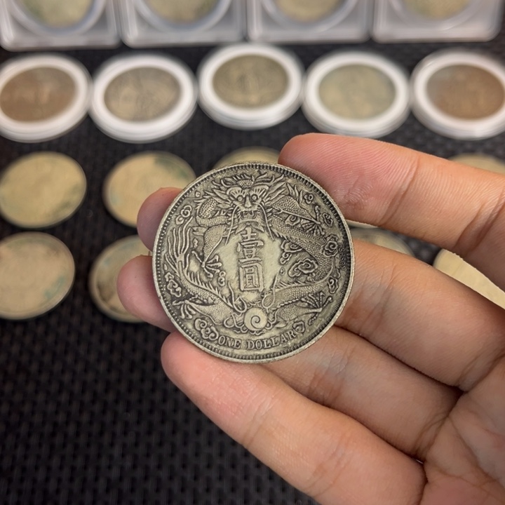 金属大头龙洋船洋工艺品