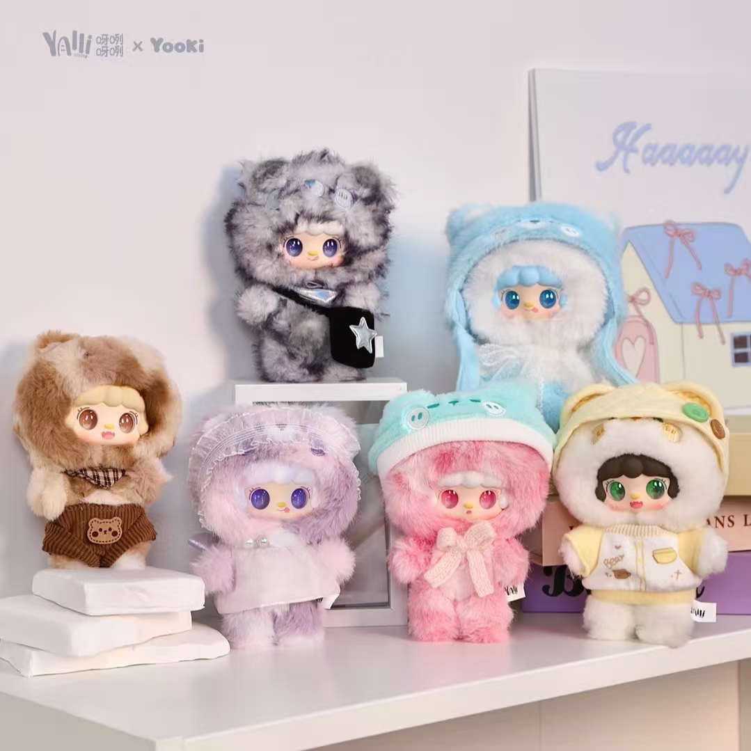 【吖吖爱拆】Yooki氧氧小熊冬眠计划系列盲盒潮玩玩偶挂件礼物