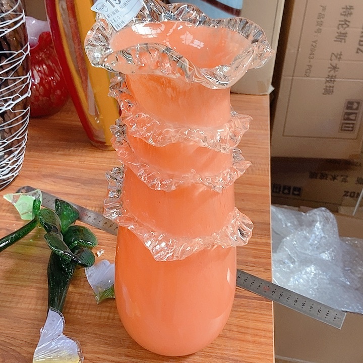 心****音琉璃花瓶高度36厘米左右8厘米