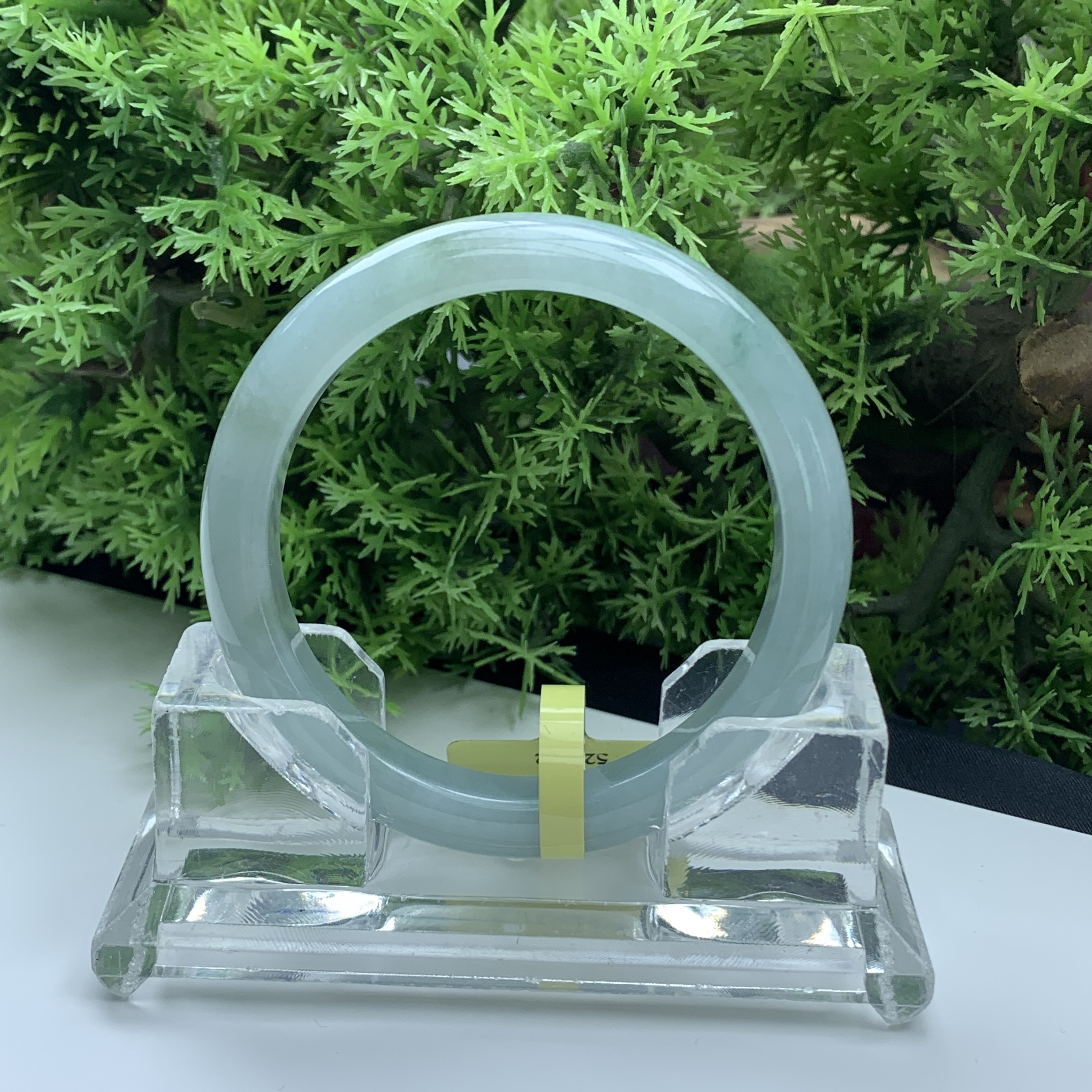 【刘思懿】天然缅甸A货翡翠手镯-S-9