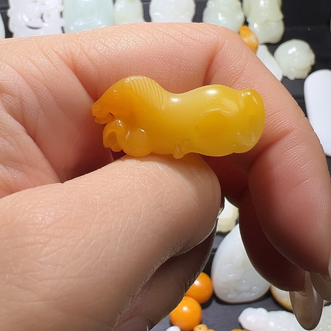 颈饰未镶嵌和田玉L**雪