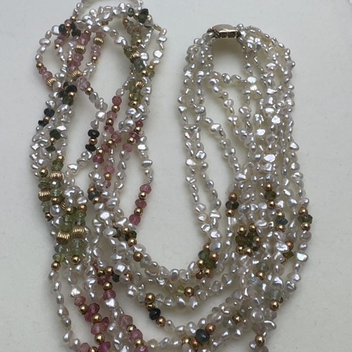 海水珍珠颈饰未镶嵌