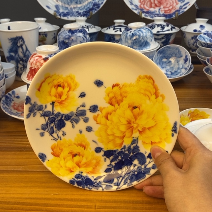 【闪购商品】瓷片景德镇手绘茶具