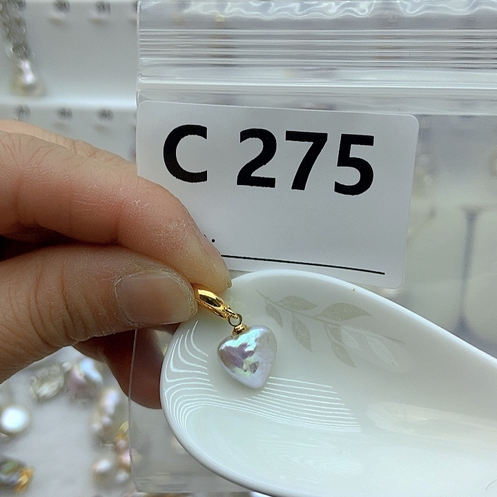 淡水珍珠颈饰银S925镶嵌