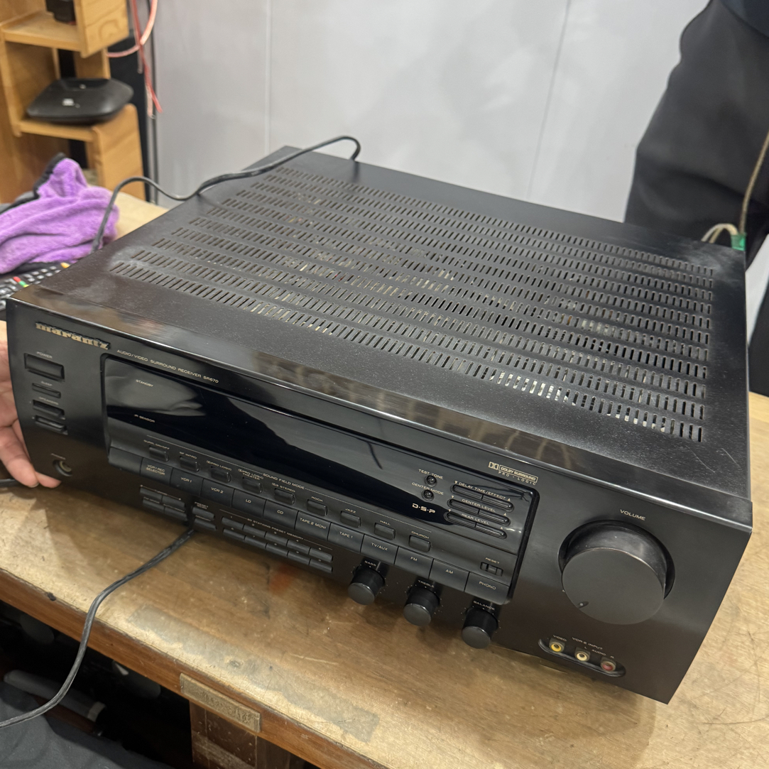 8新 Marantz/马兰士 二手马兰士670功放机，运费自理，不支持无理由