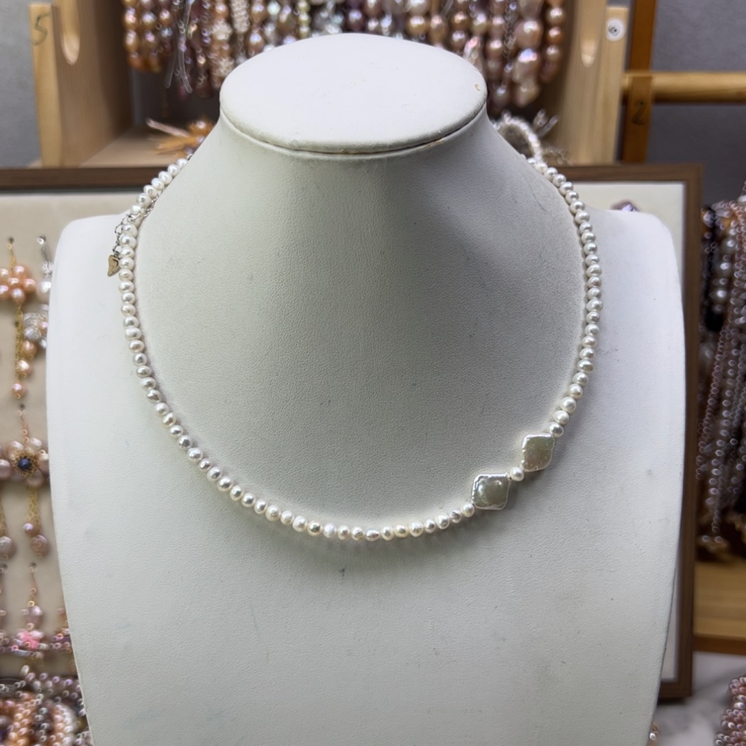 合金淡水珍珠手绳